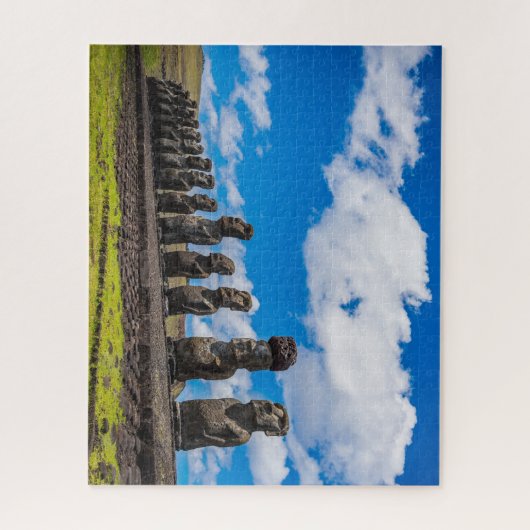 Ancient Moai Osterinsel Rapa Nui Puzzle (Vertikal)