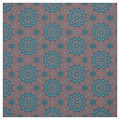 Ancient Mosaic Geometric Floral Muster Stoff (Muster)