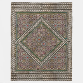 Ancient Mosaic Sherpa Blanket Fleecedecke