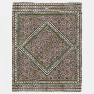 Ancient Mosaic Sherpa Blanket Fleecedecke