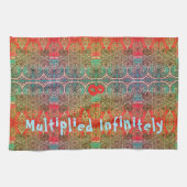 Ancient Mystery Tapestry multipliziert unendlich Geschirrtuch (Horizontal)