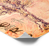 Ancient Mystery with Tree of Unknown Symbols Poster (Ecke)