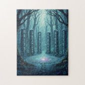 Ancient Mystical Runes Glowing Stone Puzzle - Celt (Vertikal)