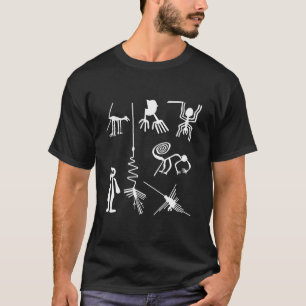 Ancient Nazca Lines Außerirdischen Ufo T-Shirt