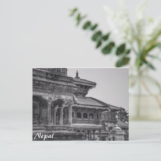 Ancient Nepal Postkarte (Stehend Vorderseite)