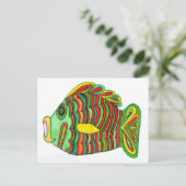 Ancient Nile Bulti Fish Postcard Postkarte (Stehend Vorderseite)