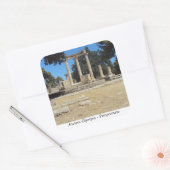 Ancient Olympia - Peloponnese Quadratischer Aufkleber (Umschlag)