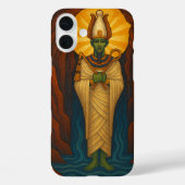 Ancient Osiris Sacred Mystique Gold Case-Mate iPhone Hülle (Rückseite)