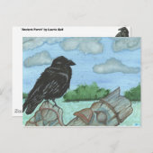 "Ancient Perch" Postkarte (Vorne/Hinten)