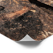 Ancient Petroglyph Poster (Ecke)