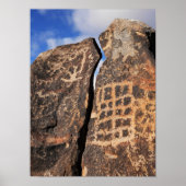 Ancient Petroglyph Poster (Vorne)