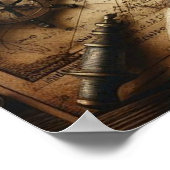 Ancient Pirate Segelschiff 4 Poster (Ecke)