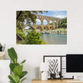 Ancient Roman Aqueduct Poster (Heimbüro)
