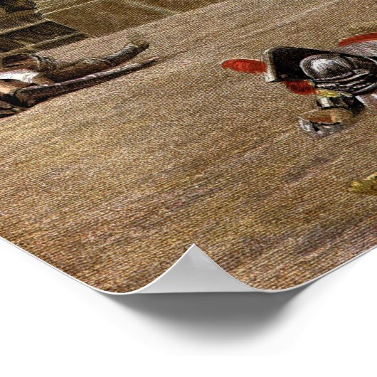 Ancient Roman Gladiators Poster (Ecke)