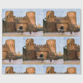 Ancient Roman Historic Architecture Geschenkpapier (Flach)