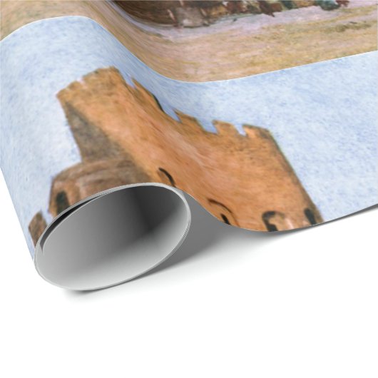 Ancient Roman Historic Architecture Geschenkpapier (Rolleneckpunkt)