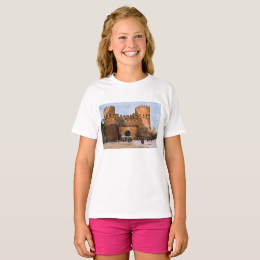 Ancient Roman Historic Architecture T-Shirt (Vorne ganz)