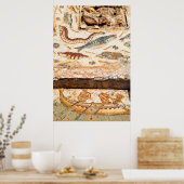 Ancient Roman Mosaic Poster (Küche)
