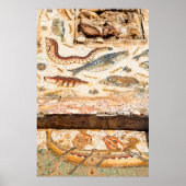 Ancient Roman Mosaic Poster (Vorne)