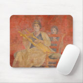 Ancient Roman Pompeii Neighbor Fresco Musical Art Mousepad (Mit Mouse)