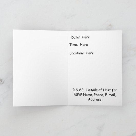 Ancient Rome Graduation Invitation Classical Rome Einladung (Innenseite)