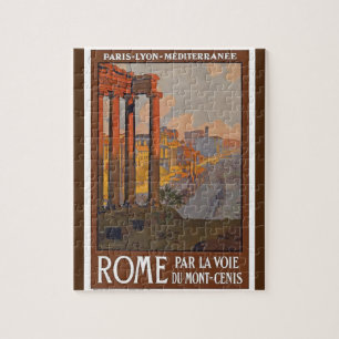 Ancient Rome Travel Advertising Malerei Puzzle