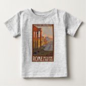 Ancient Rome Travel and Malerei Baby T-shirt (Vorderseite)