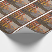 Ancient Rome Travel and Malerei Geschenkpapier (Ecke)