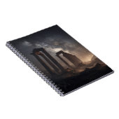 Ancient Ruins Starry Galaxy Notebook Notizblock (Rechte Seite)