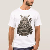 ancient samurai warrior in armor T-Shirt (Vorderseite)