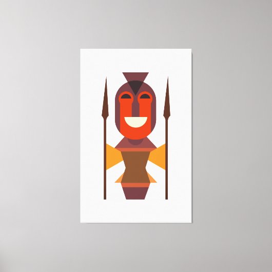 Ancient Soldier Leinwanddruck (Vorderseite)