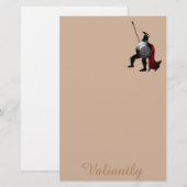 Ancient Spartan Warrior Briefpapier (Vorne/Hinten)