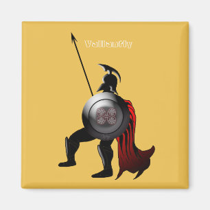 Ancient Spartan Warrior Magnet