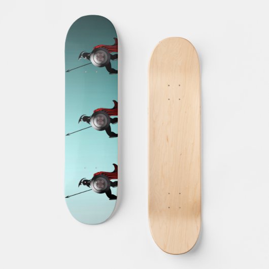 Ancient Spartan Warrior Skateboard (Vorderseite)