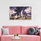 Ancient Stonehenge Monument (von John Constable) Leinwanddruck (Insitu (Wohnzimmer))