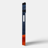 Ancient Stonehenge & Mystical Red Full Moon Case-Mate iPhone Hülle (Rückseite / Rechts)