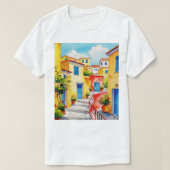 Ancient street T-Shirt (Design vorne)