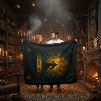 Ancient Symbols & Magical Sorceress Individuelle N Fleecedecke