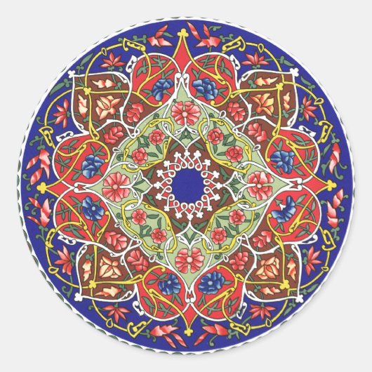 Ancient Tadjik Design Sticker (Vorderseite)