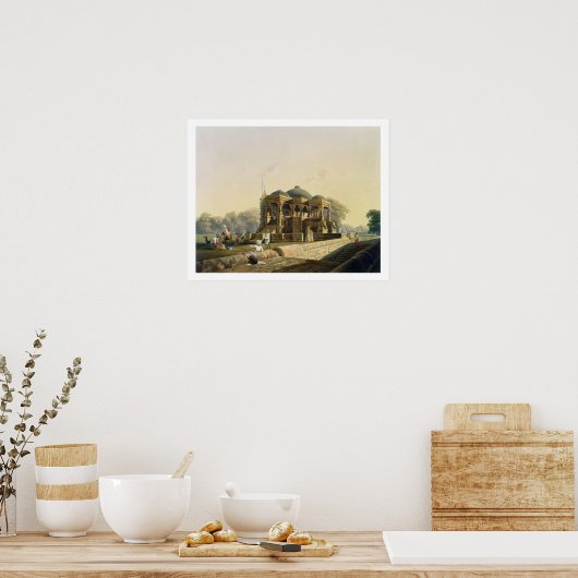 Ancient Temple at Hulwud, from Volume I of 'Scener Poster (Küche)