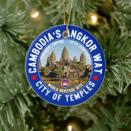 Ancient Temples of Cambodia – Angkor Wat Keramik Ornament