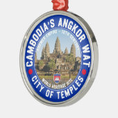 Ancient Temples of Cambodia – Angkor Wat Ornament Aus Metall (Links)