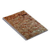 Ancient Textured Brick Wall Lal Killa indiziert Notizblock (Rechte Seite)