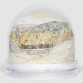 Ancient Theater of Athens Binder – Greek History Schneekugeln (Vorderseite)