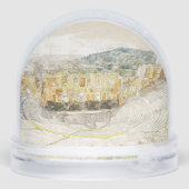 Ancient Theater of Athens Binder – Greek History Schneekugeln (Rückseite)