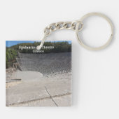 Ancient Theatre of Epidaurus Greece Schlüsselanhänger (Rückseite)