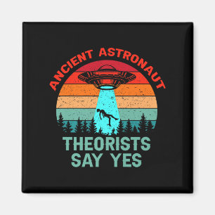 Ancient Theorists Astronaut: Ja Alien Space Uf Magnet