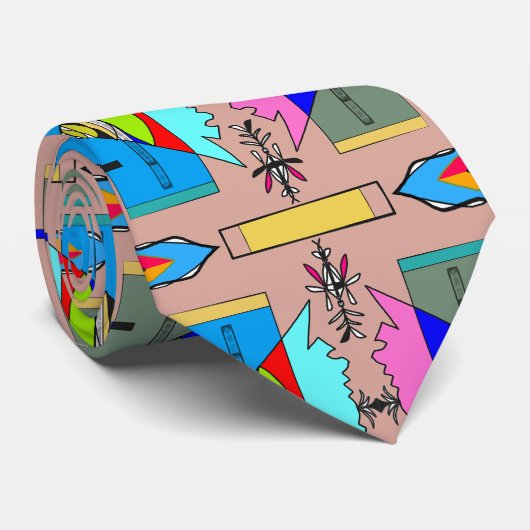 Ancient Time Krawatte Times (Gerollt)