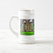 Ancient Tintern Abbey 7 Zisterzienserkloster Wales Bierglas (Links)