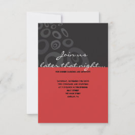 ANCIENT TREE Bar Bat Mitzvah Party Card Einladung